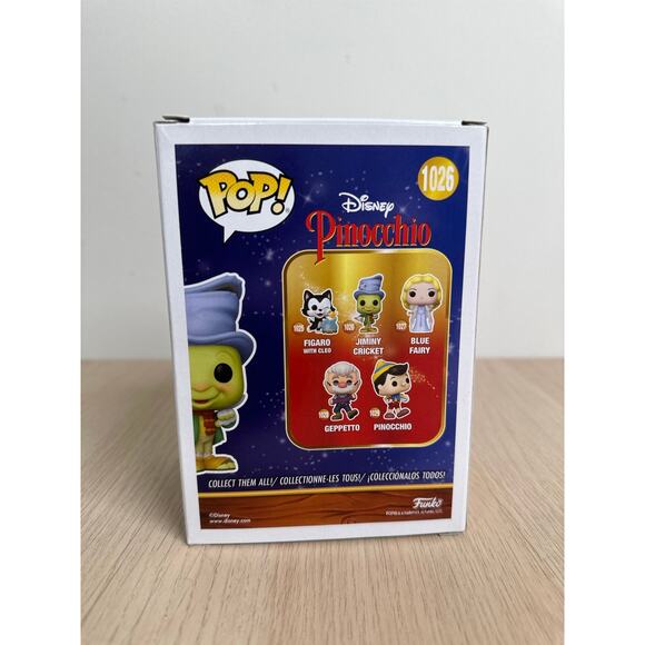 Funko Pop #1026 Pinocchio Jiminy Cricket - NEW - Picture 4 of 4